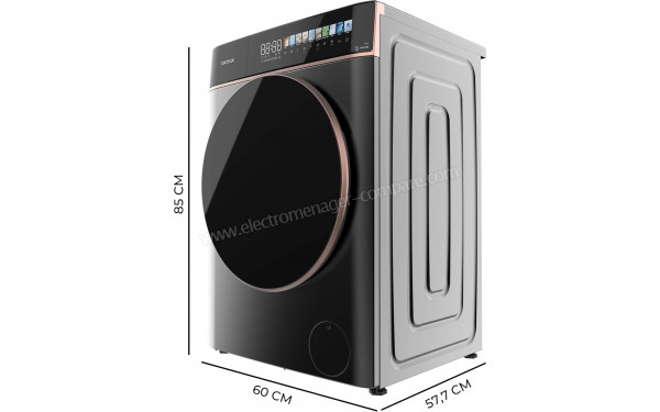 CECOTEC Bolero DressCode 10900 Inverter FullColor Steel A - Dimensions