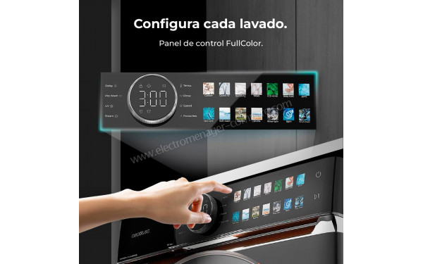 CECOTEC Bolero DressCode 10980 Direct Drive Steel A - Vue des programmes