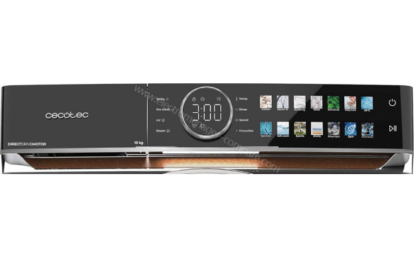 CECOTEC Bolero DressCode 10980 Direct Drive Steel A - Panneau de commandes