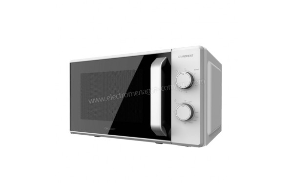 CECOTEC Grandheat 4110 Argent - Vue 3/4 droite