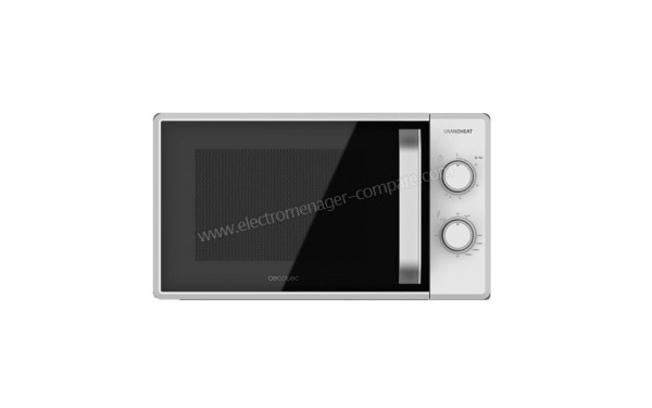 CECOTEC Grandheat 4110 Argent - Vue de face