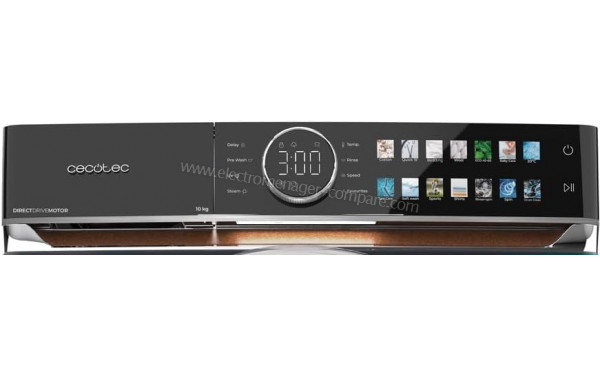 CECOTEC Bolero DressCode 10980 Direct Drive Blue A - Panneau de commandes