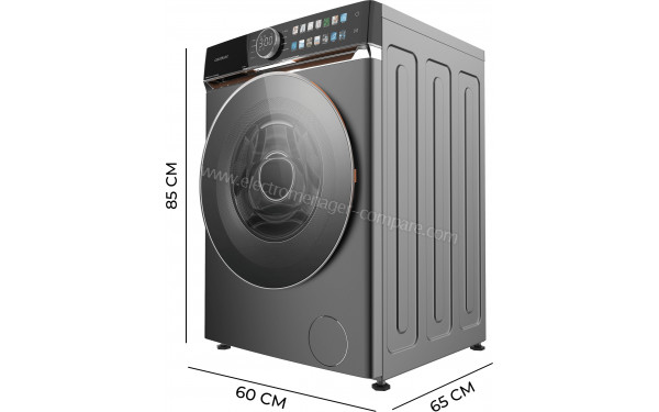 CECOTEC Bolero DressCode 12980 Direct Drive Steel A - Dimensions