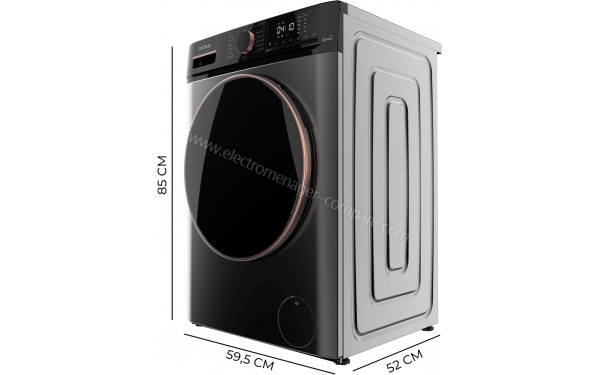 CECOTEC Bolero DressCode 7610 Inverter Steel A - Dimensions