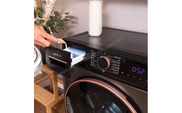 CECOTEC Bolero DressCode 7610 Inverter Steel A - Panneau de commandes