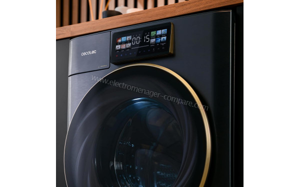 CECOTEC Bolero DressCode 10950 Autodose Inverter 3D Ice Blue A - Panneau de commandes