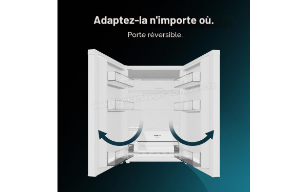 CECOTEC Bolero CoolMarket TT 133 L White - Portes r&eacute;versibles