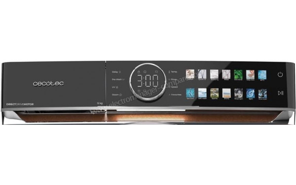 CECOTEC Bolero DressCode 12980 Direct Drive Blue A - Panneau de commandes