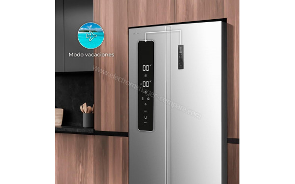 CECOTEC Bolero CoolMarket SBS 562 Inox E - Panneau de commandes