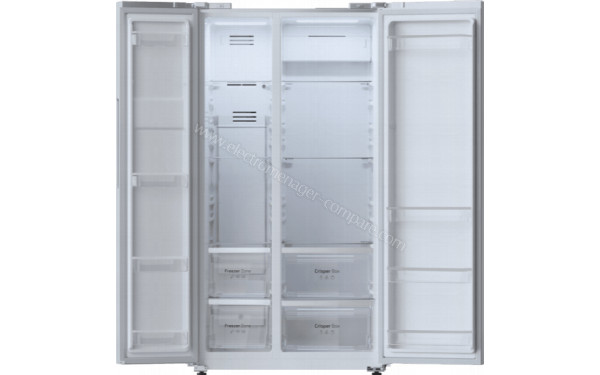 CECOTEC Bolero CoolMarket SBS 562 Inox E - Vue de l'int&eacute;rieur