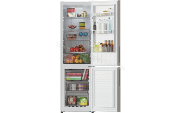 CECOTEC Bolero CoolMarket Combi 250 White Glass E - Vue de l'int&eacute;rieur
