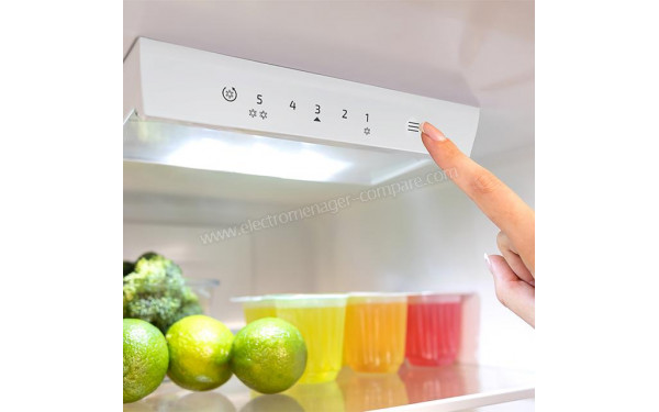 CECOTEC Bolero CoolMarket Combi 250 Grey Glass E - Panneau de commandes