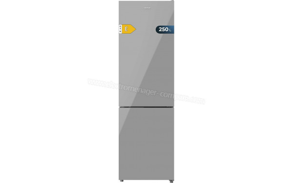 CECOTEC Bolero CoolMarket Combi 250 Grey Glass E - Vue de face