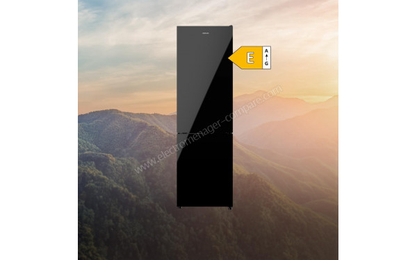 CECOTEC Bolero CoolMarket Combi 250 Black Glass E - Classe E