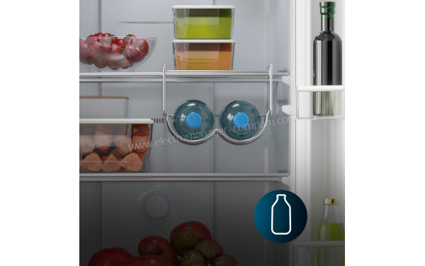CECOTEC Bolero CoolMarket Combi 250 Black Glass E - Porte bouteilles