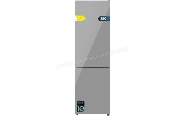 CECOTEC Bolero CoolMarket Combi 250 Grey Glass D - Vue de face