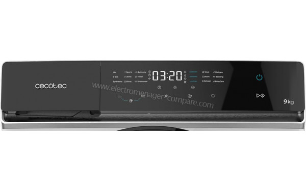 CECOTEC Bolero DressCode Dry 9400 A+++ - Panneau de commandes