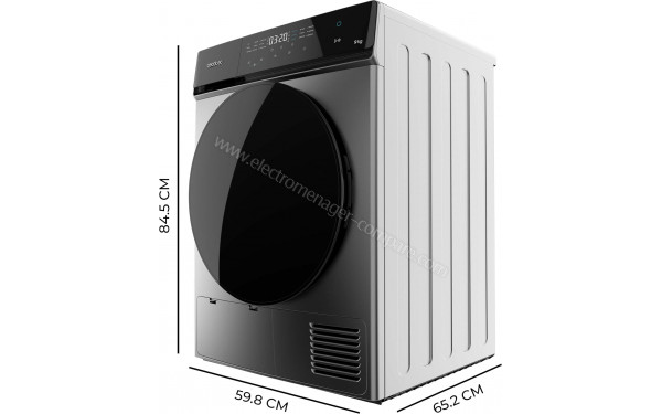 CECOTEC Bolero DressCode Dry 9400 Steel A+++ - Dimensions