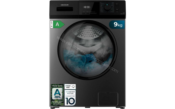 CECOTEC Bolero DressCode 9410 Inverter Steel A - Vue de face