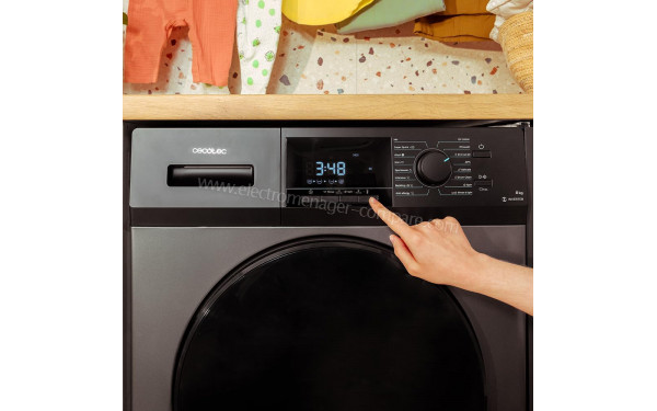 CECOTEC Bolero DressCode 10410 Inverter Steel A - Panneau de commandes