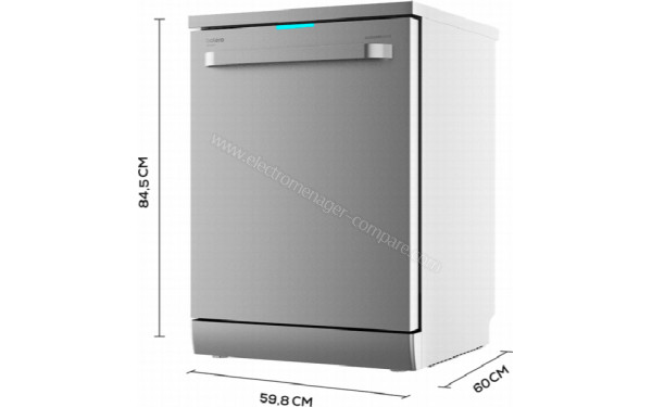 CECOTEC Bolero Aguazero 6800 Stainless Steel - Dimensions