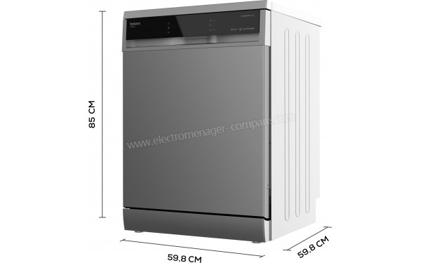 CECOTEC Bolero Aguazero 6600 Inox - Dimensions