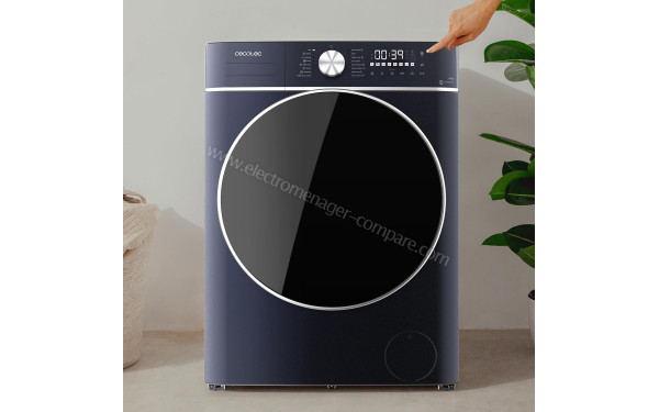 CECOTEC Bolero Wash&Dry 8580 Inverter Ice Blue B - Vue des programmes