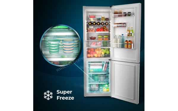 CECOTEC Bolero CoolMarket Combi 356 Dark D - Super Freeze