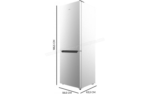 CECOTEC Bolero CoolMarket Combi 322 Inox E - Dimensions