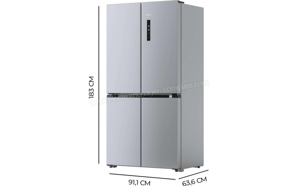 CECOTEC Bolero CoolMarket 4D 490 Inox E - Dimensions