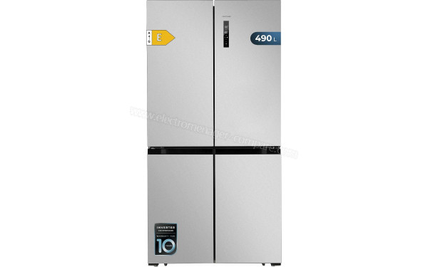 CECOTEC Bolero CoolMarket 4D 490 Inox E - Vue de face