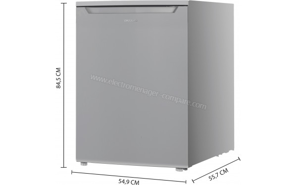CECOTEC Bolero CoolMarket TT 107 Inox - Dimensions