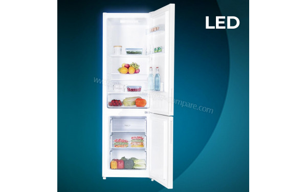 CECOTEC Bolero CoolMarket Combi 262 White E - Eclairage LED
