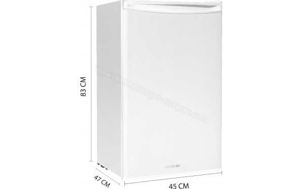 CECOTEC Bolero CoolMarket TT 90 Blanc - Dimensions