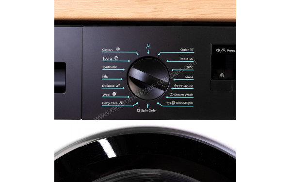 CECOTEC Bolero DressCode 740 BI Inverter A - Vue des programmes