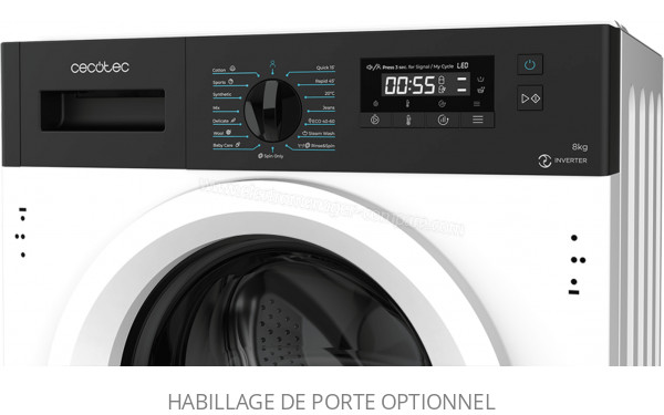 CECOTEC Bolero DressCode 840 BI Inverter A - Panneau de commandes