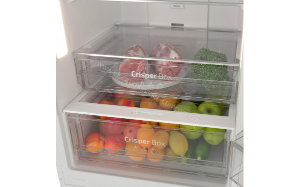 CECOTEC Bolero CoolMarket Combi 322 Glass Grey D - Bacs fra&icirc;cheurs