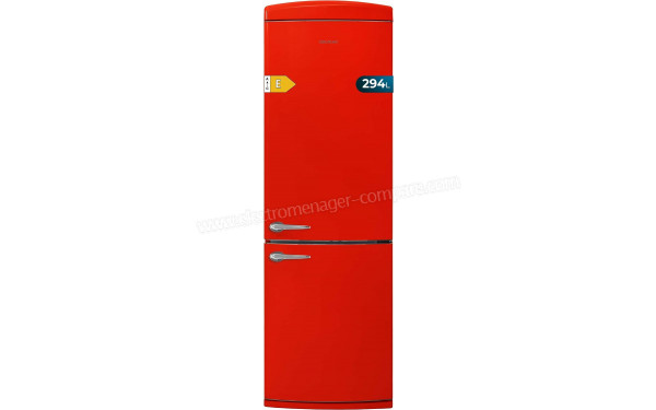 CECOTEC Bolero CoolMarket Combi Origin 294 Red E - Vue de face