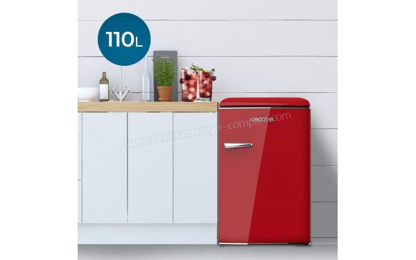 CECOTEC Bolero CoolMarket TT Origin 110 Rouge - Dimensions