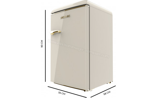 CECOTEC Bolero CoolMarket TT Origin 110 Beige - Dimensions