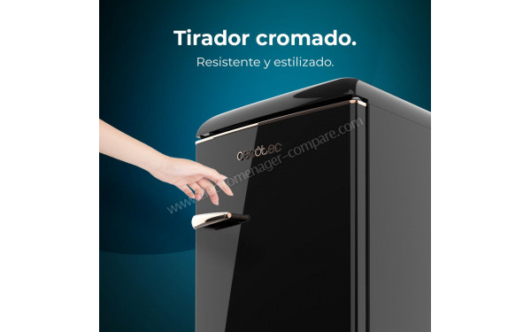 CECOTEC Bolero CoolMarket TT Origin 110 Noir - Zoom sur la poign&eacute;e