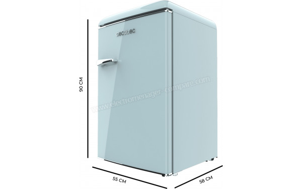 CECOTEC Bolero CoolMarket TT Origin 110 Bleu - Dimensions