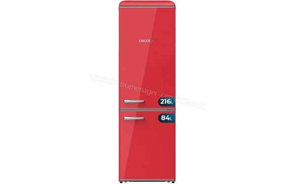 CECOTEC Bolero CoolMarket Combi Origin 300 Rouge E - Dimensions