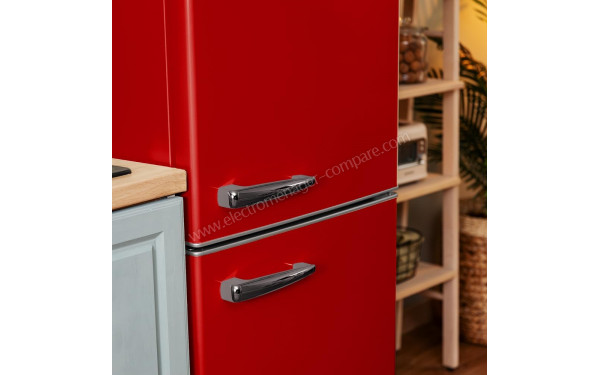 CECOTEC Bolero CoolMarket Combi Origin 300 Rouge E - Zoom sur les poign&eacute;es