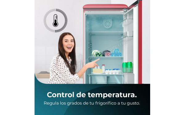 CECOTEC Bolero CoolMarket Combi Origin 300 Rouge E - Mise en situation