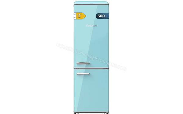 CECOTEC Bolero CoolMarket Combi Origin 300 Bleu E - Dimensions