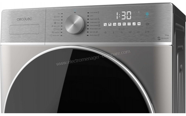 CECOTEC Bolero DressCode 9800 Inverter Steel A - Panneau de commandes