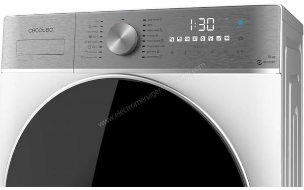 CECOTEC Bolero Wash&Dry 10680 Inverter B - Panneau de commandes