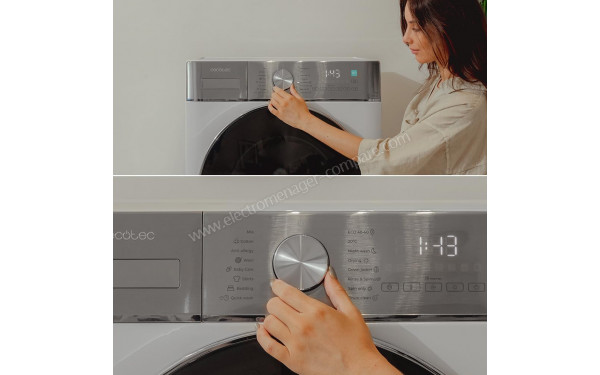 CECOTEC Bolero Wash&Dry 10680 Inverter B - Vue des programmes