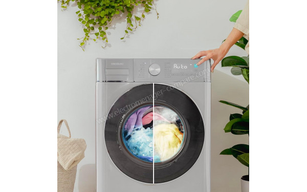 CECOTEC Bolero Wash&Dry 10680 Inverter Steel B - Mise en situation